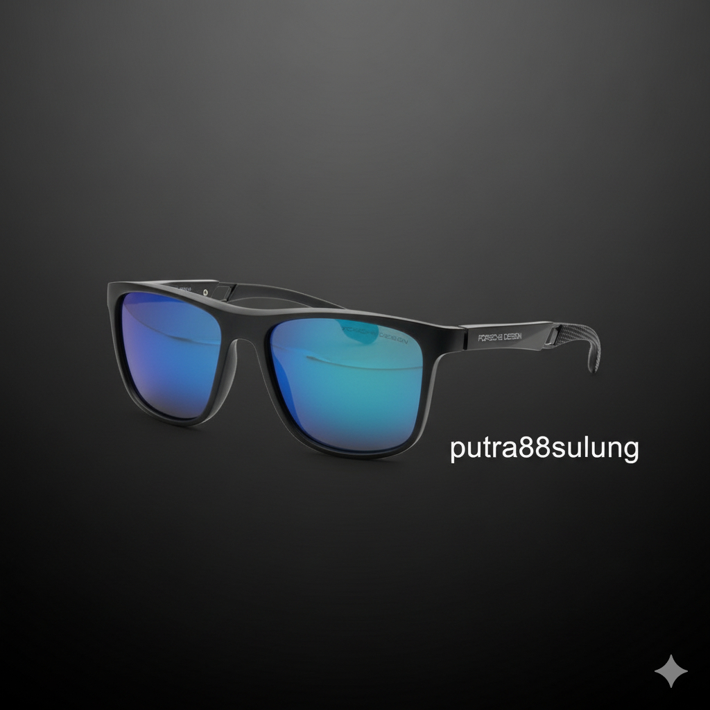 kacamata hitam Pria- COD  polarized Porche design Polarized lentur elastis ringan
