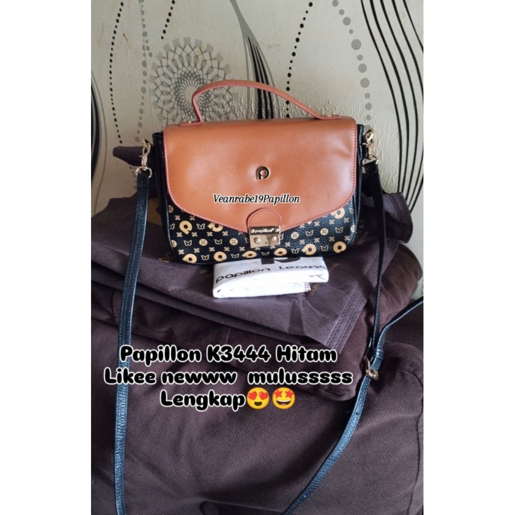 papillon K3444 papilon papilon second tas papillon seken bekas cek keterangan
