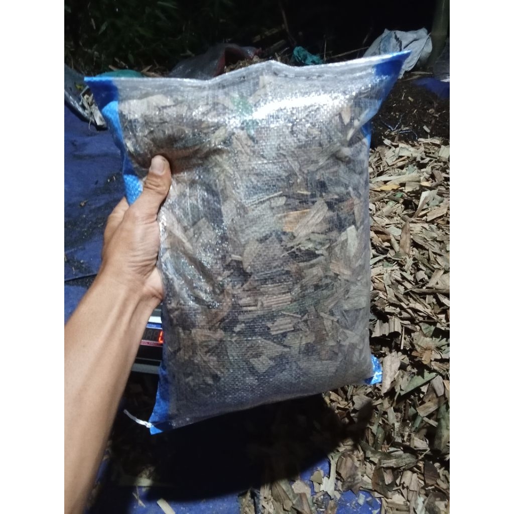 Humus daun bambu kemasan karung 5kg