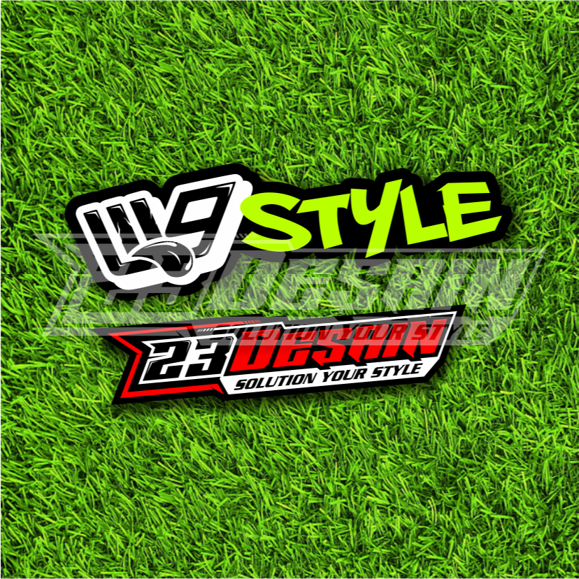 STIKER WALISONGO STIKER W9 STYLE STICKER GL W9 STYLE WS11