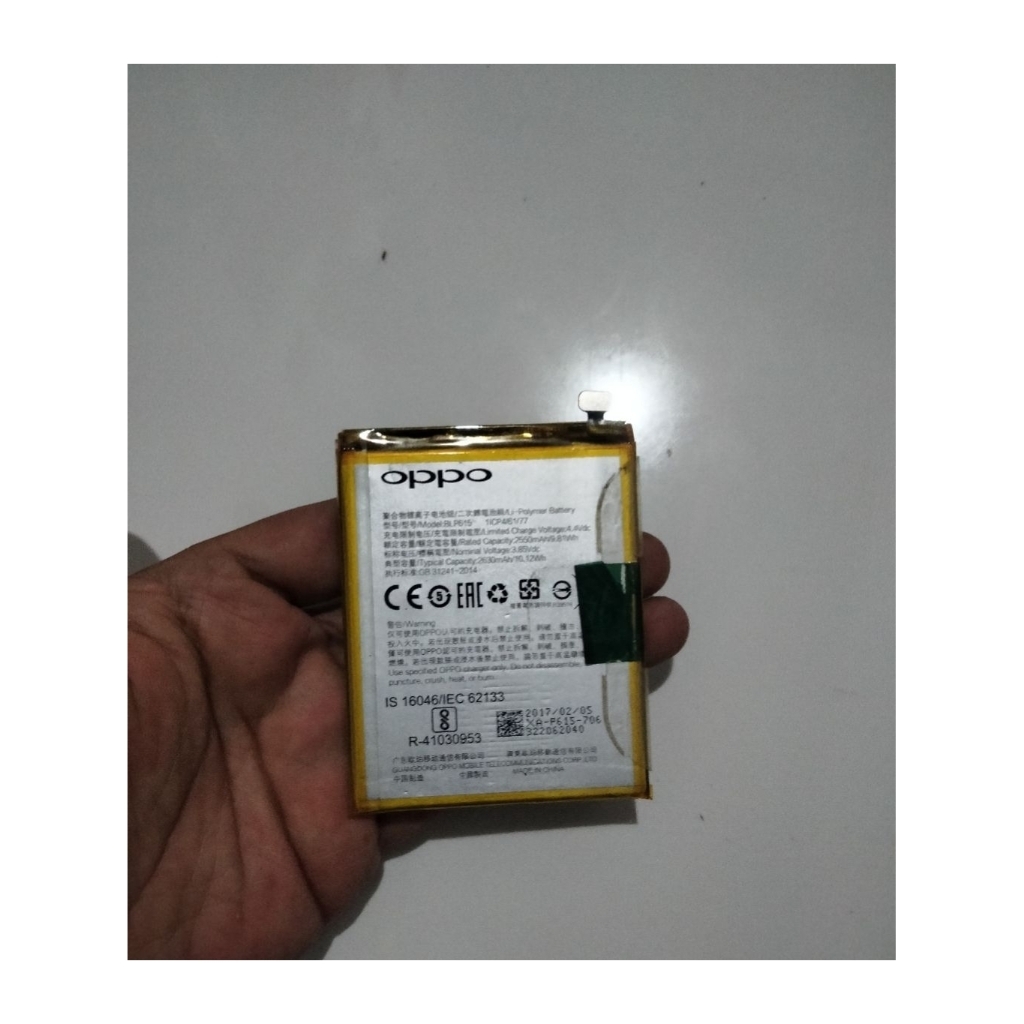 Baterai Oppo A37 BLP615 Ori Copotan