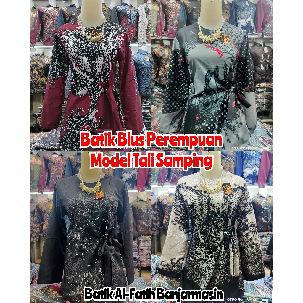 Batik Blus Cewek Al-Fatih Banjarmasin