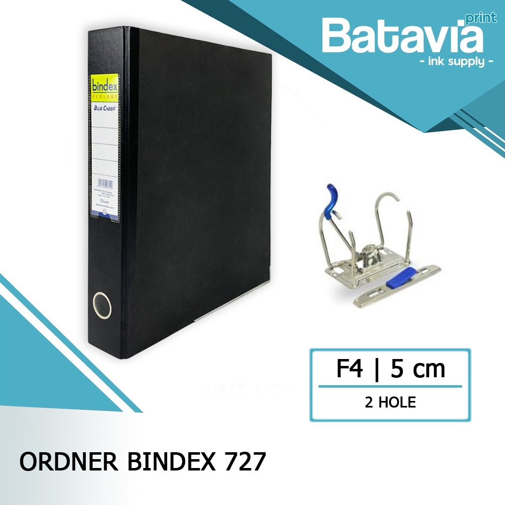 ORDNER BINDEX 727 F4 / FOLIO 5 CM 2 RING 1 PCS