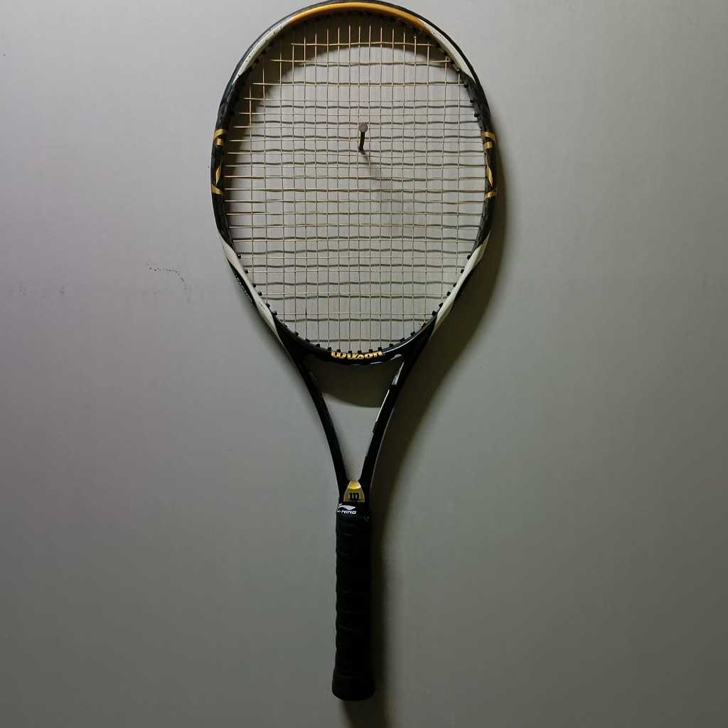 Raket Tenis Preloved Wilson Kfactor Blade Team Kualitas Original