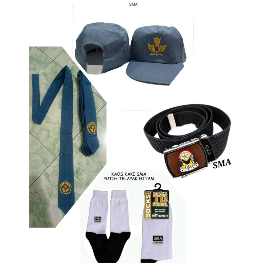 Topi SMA / Dasi SMA / Gesper SMA