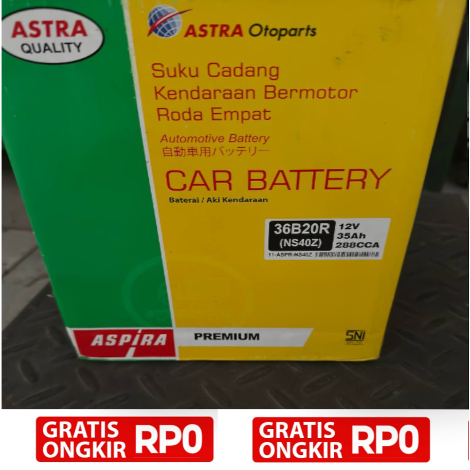 AKI MOBIL ASPIRA NS40Z ORIGINAL ASTRA