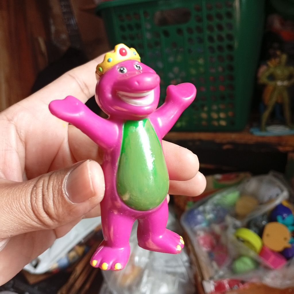 mattel toys barney figure ori