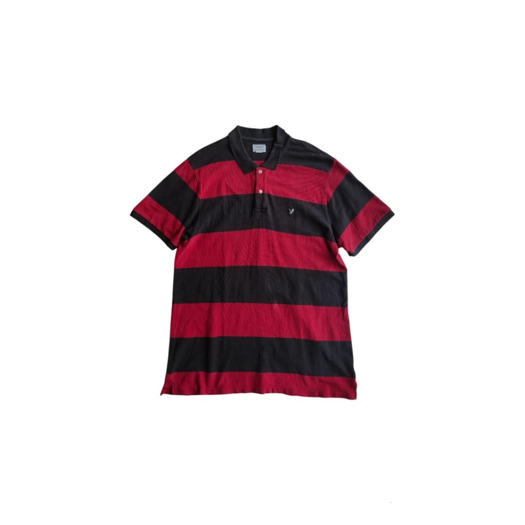 American Eagle Salur Polo Shirt