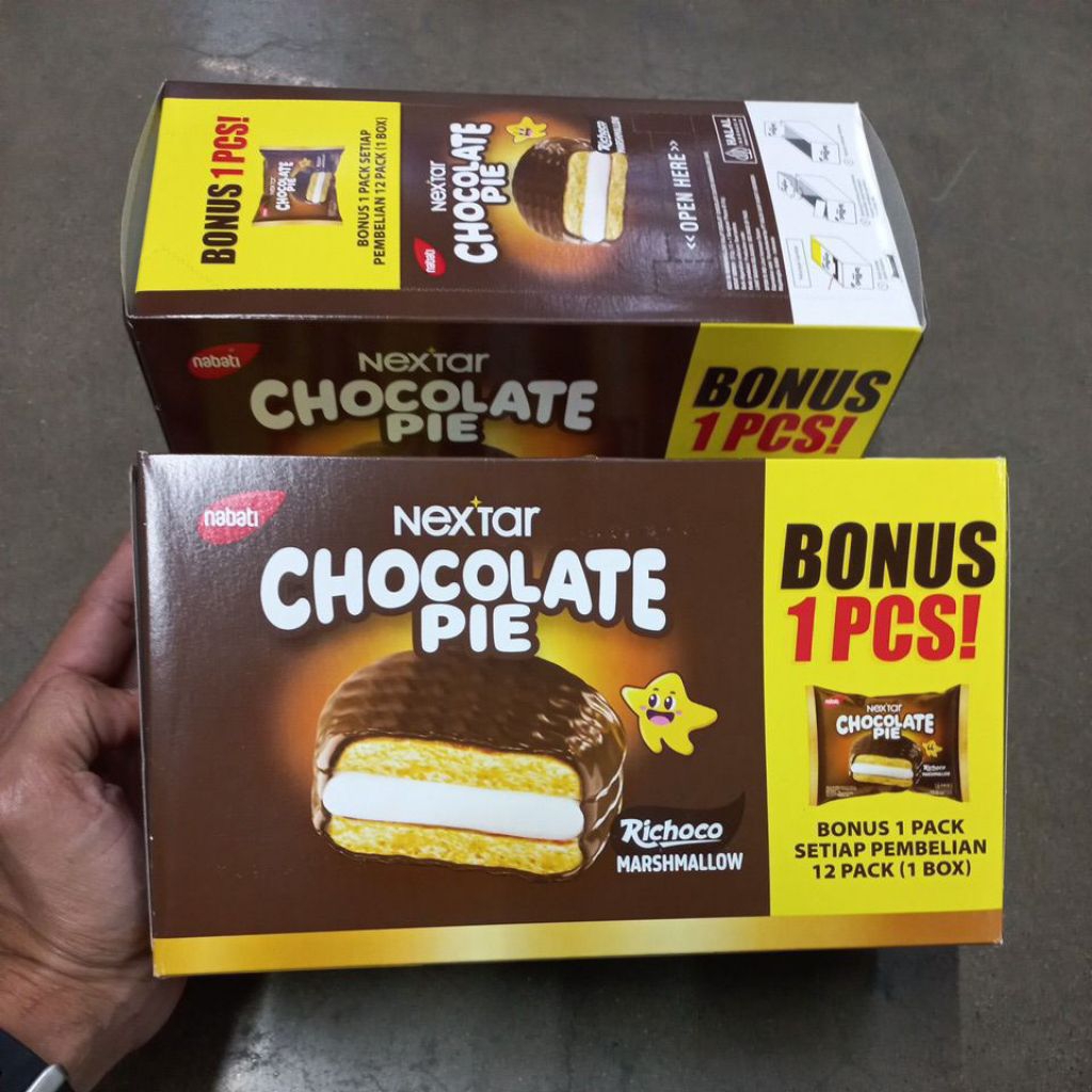 Nextar Chocolate Pie | Chocolate Pie | Choco Pie | Pie Coklat | Snack Murah
