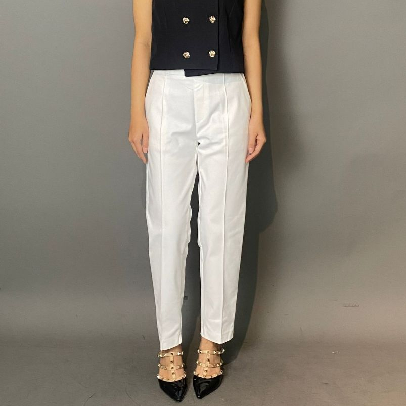 Magnolia Collection Celana Wanita Chinos Pants Putih