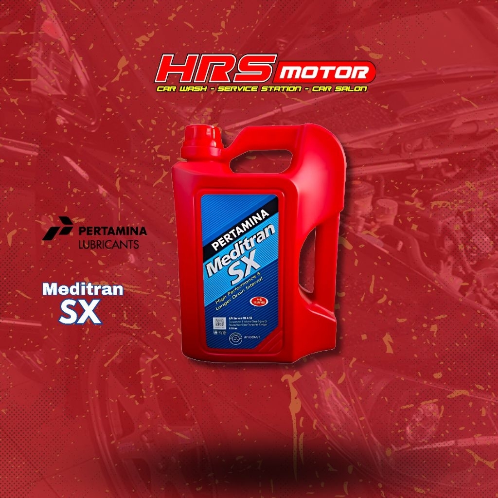 PERTAMINA MEDITRAN SX SAE 15W-40  4 LITER UNTUK MOBIL DIESEL