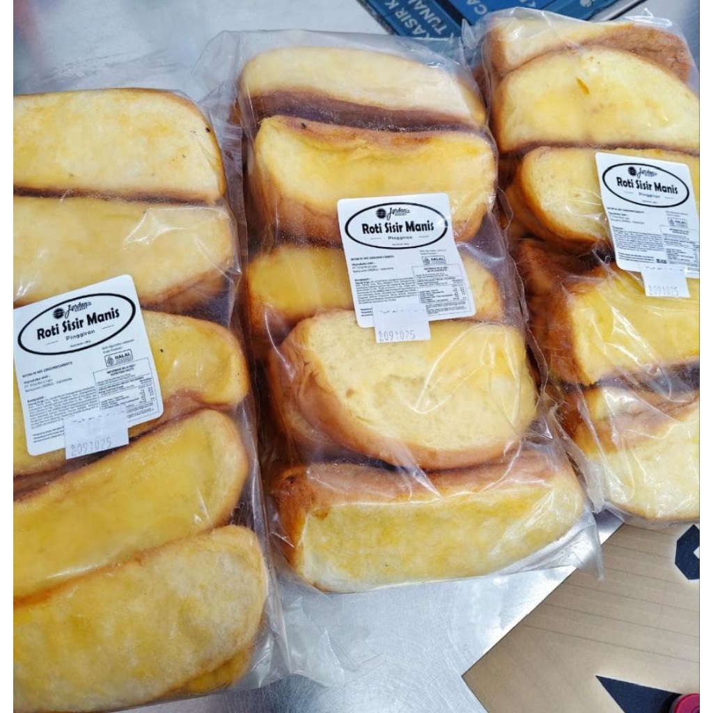 Roti pinggiran sisir mentega jordan