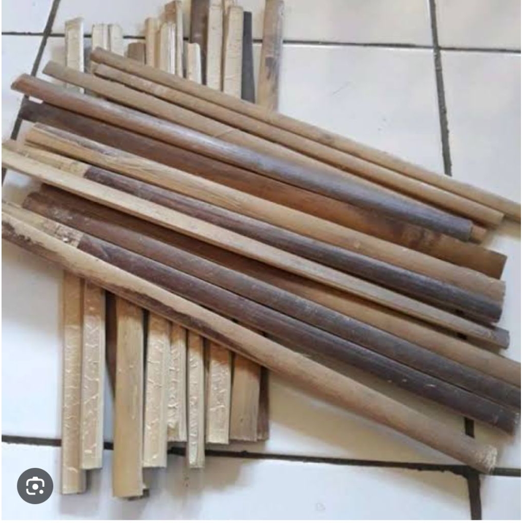 BAMBU BILAH SUPERR 1METER BISA UNTUK PAGAR RUMAH ATAU TANAMAN HIAS