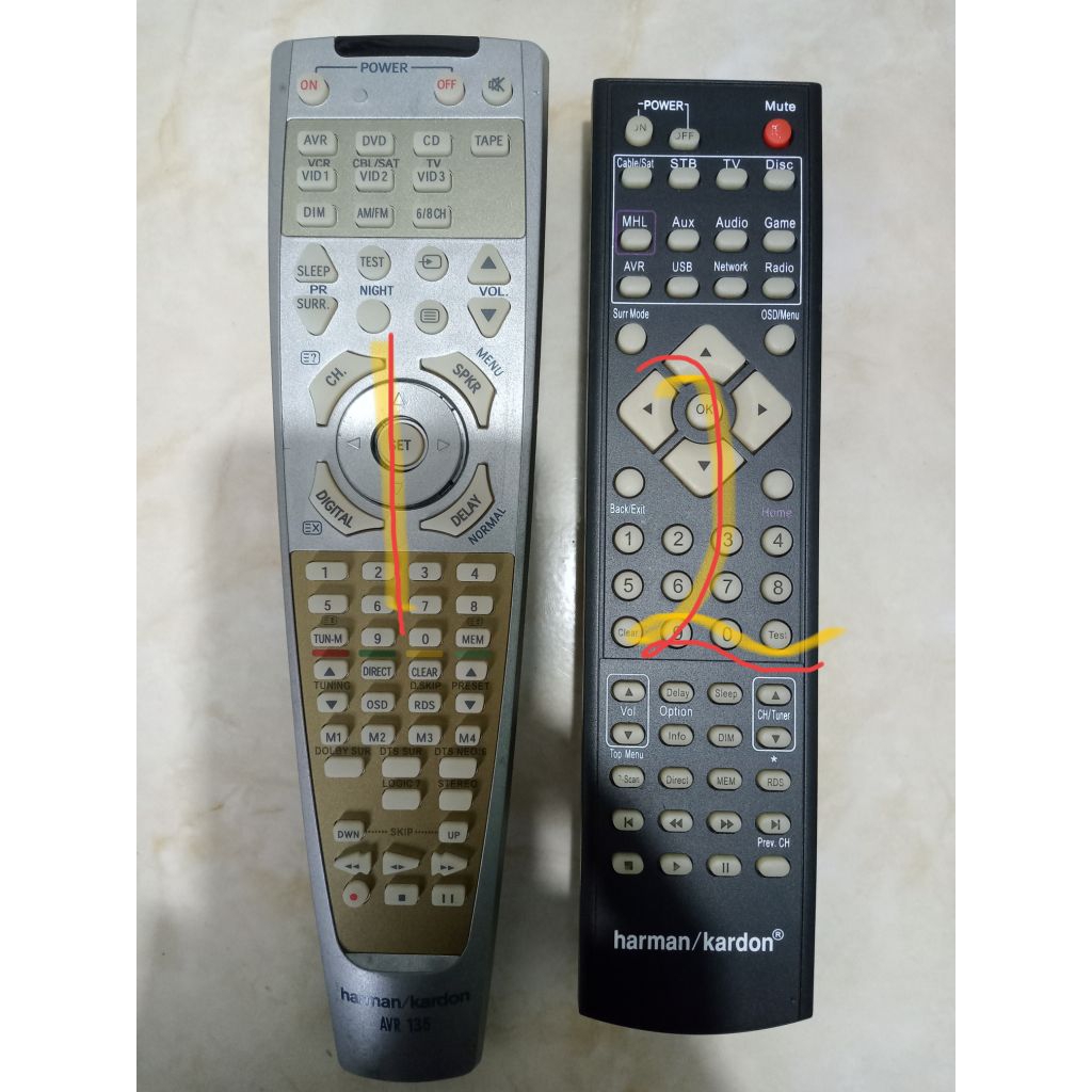 REMOTE AMPLIFIER HARMAN KARDON ORIGINAL TERLENGKAP