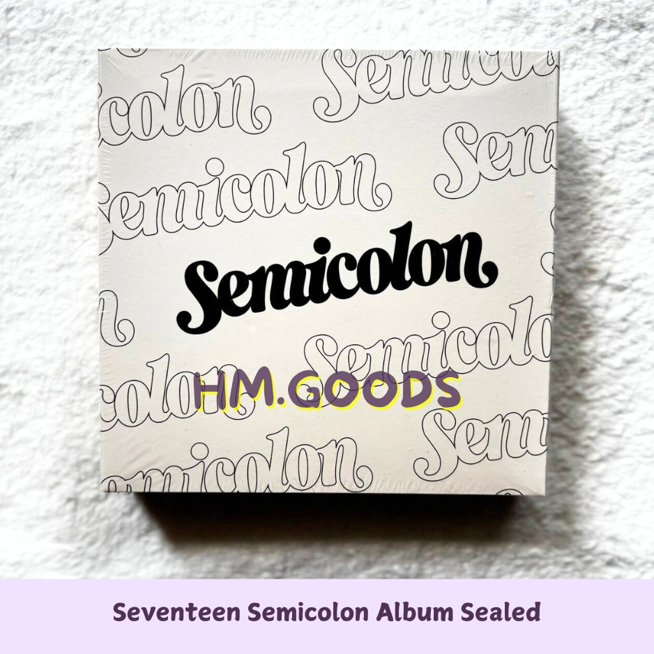 [LAST STOCK] SEVENTEEN Semicolon SEALED Album Official (LAST STOCK)