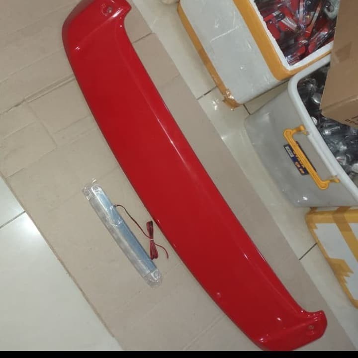 Spoiler Mobil Agya Ayla Lampu / Topi Belakang Mobil Agya