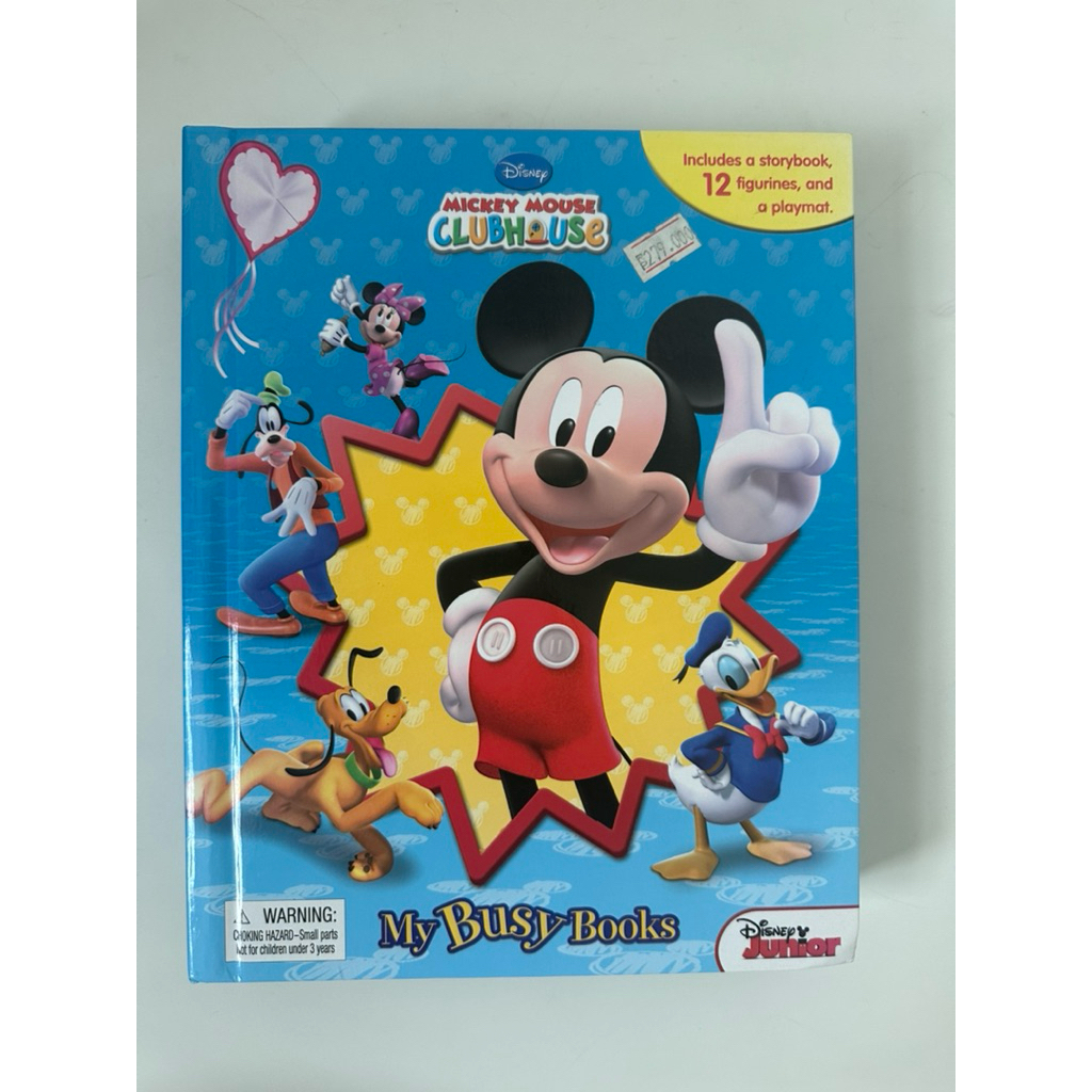 Preloved Disney Mickey Clubhouse Busy Book with Playmat Buku Anak