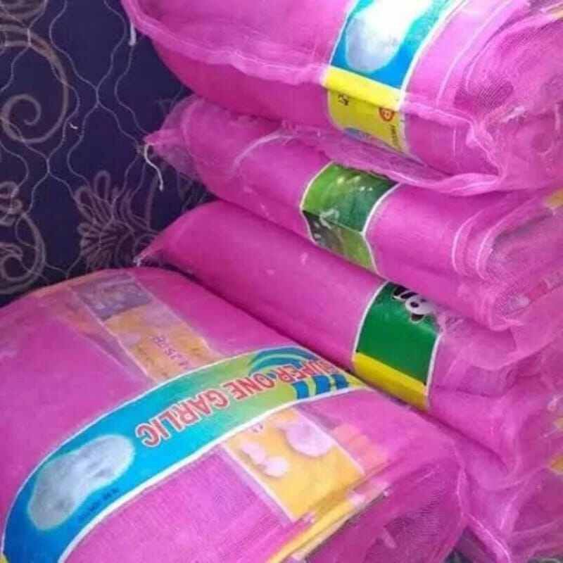 karung bekas bawang putih
