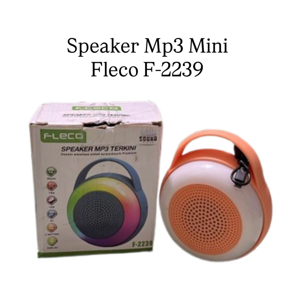 Jual Speaker Mini Murah Fleco F-2239/Speaker Mini Portable