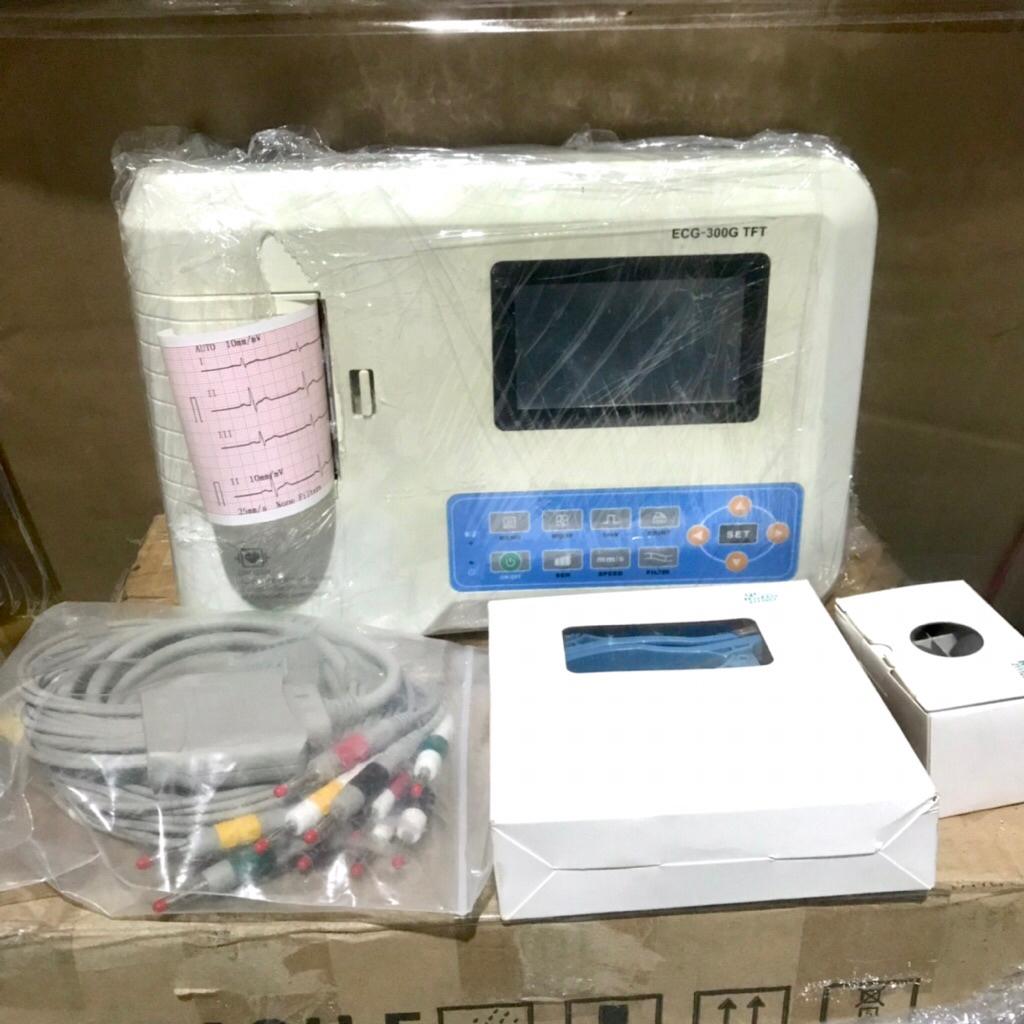 EKG 3 Channel Elitech ECG-300G TFT || Ekg Second Murah