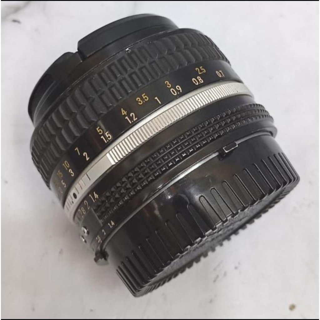 NIKKOR 50MM F1.4 AI LENSA NIKON TAJEM MULUS MURAH BERGARANSI