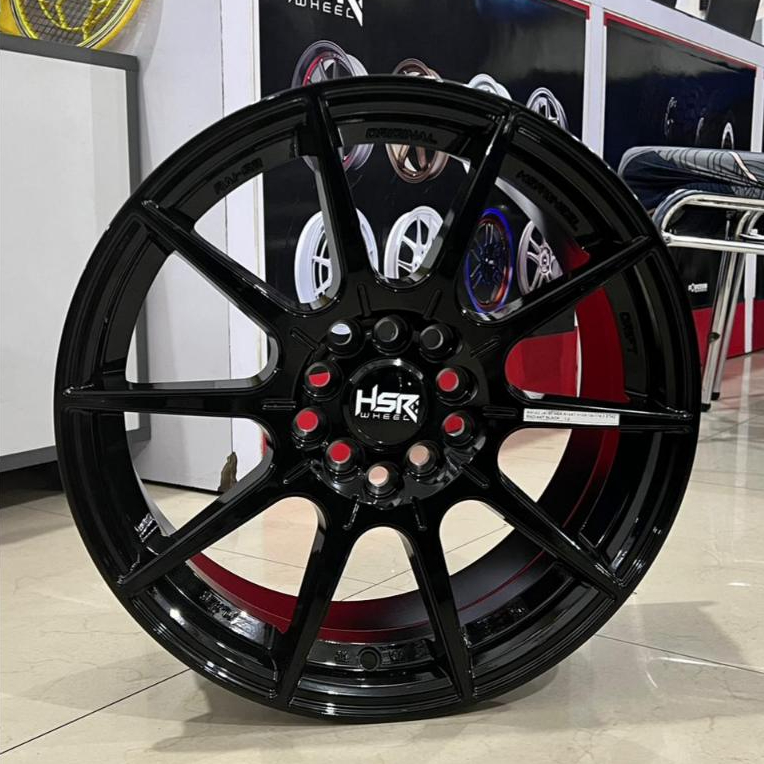Velg Mobil Racing Ring 16 HSR RAI-S2 R16 Cocok Untuk Civic Fd,Innova,Ertiga,Terios,Rush,Sienta