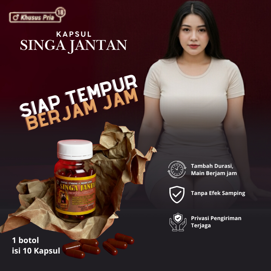 jamu singa jantan / jamu singa / jamu tradisional singa jantan isi (10) / jamu singa jantan asli