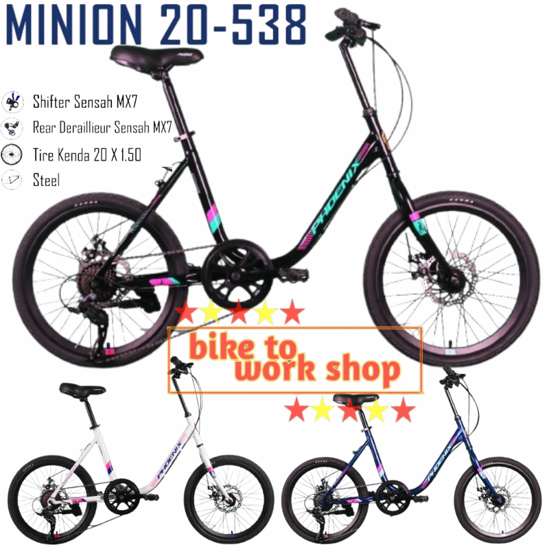 SEPEDA MINION PHOENIX 20 INCH 7 SPEED