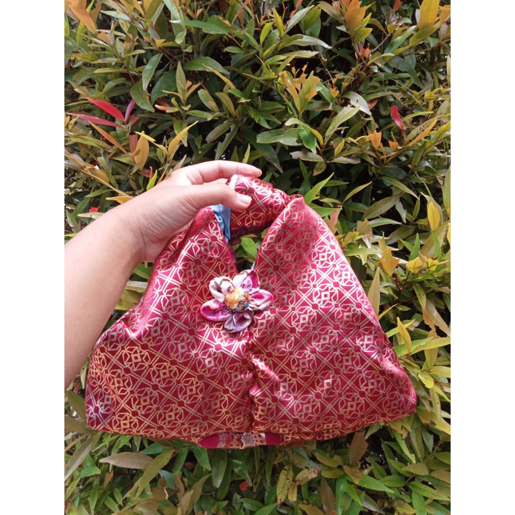 Tas Jinjing kain perca/tas kain perca