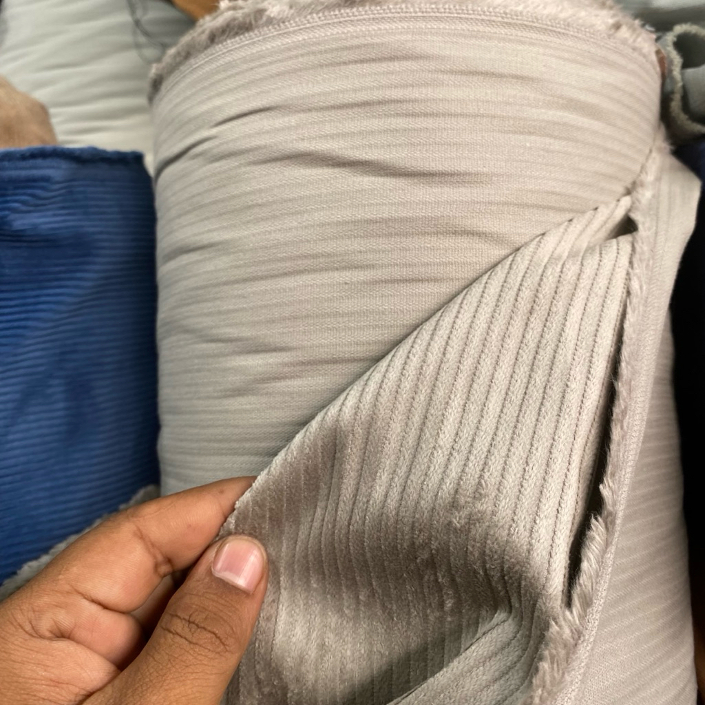 corduroy kain katun corduroy tebal kain meteran harga per 0.5 meter