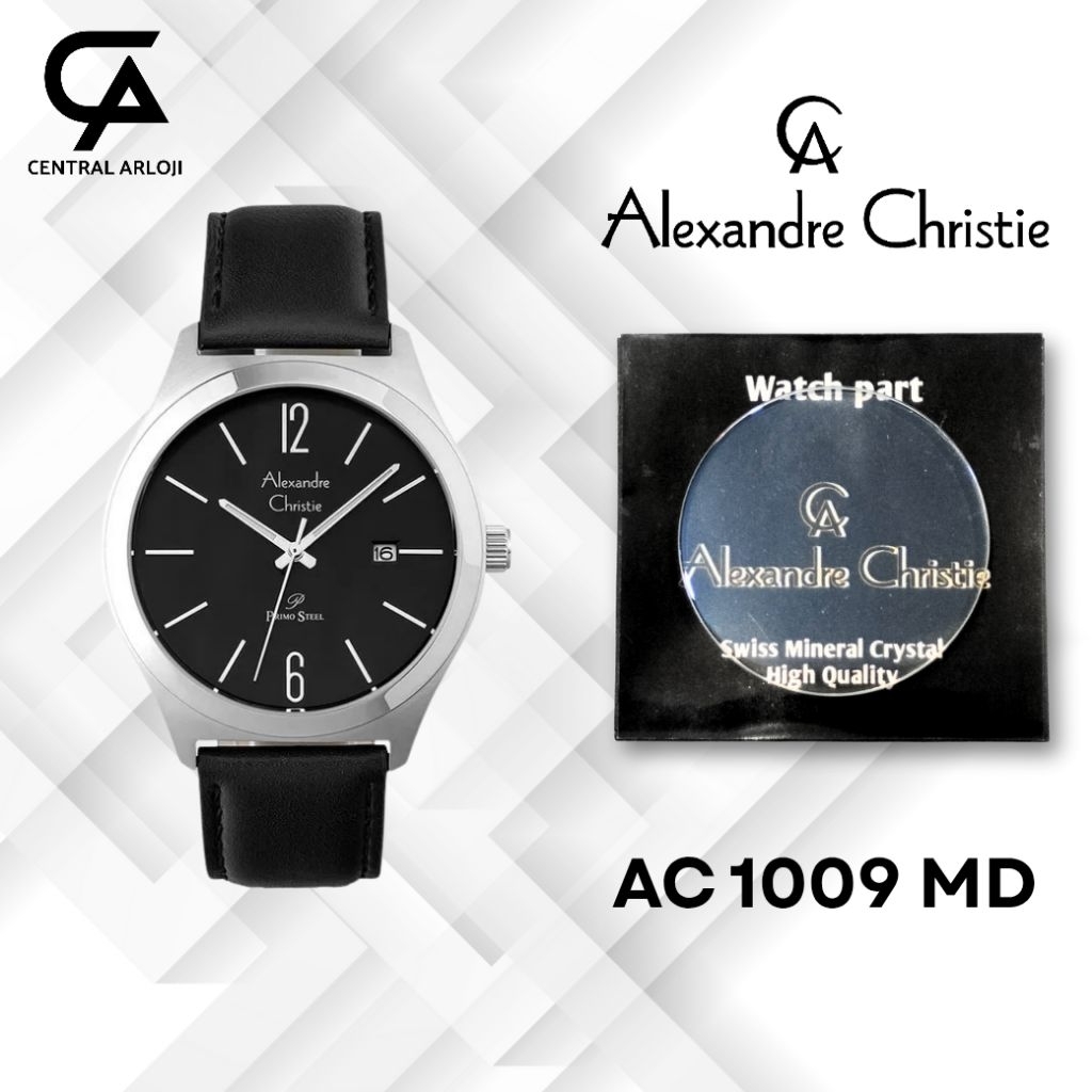 Kaca Jam Tangan Alexandre Christie 1009 MD