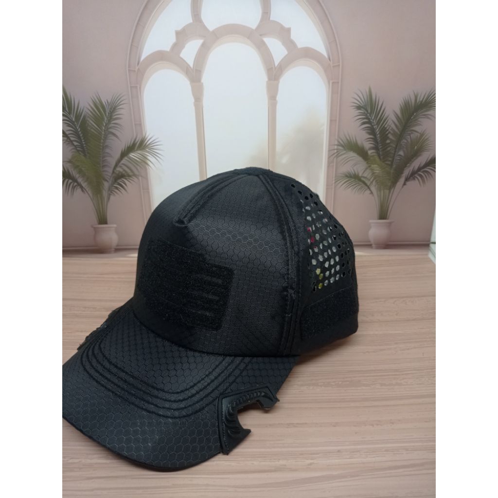 TERBARU//Topi  laser motif tawon | Topi coak velcro | Topi coak laser anti air | Topi coak laser out
