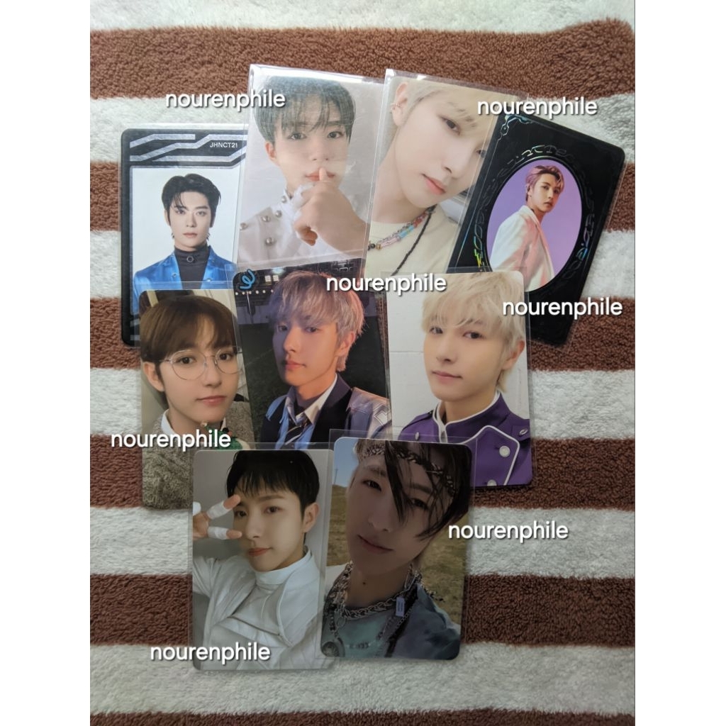 PC PHOTOCARD RENJUN JENO JAEHYUN NCT MURAH OFFICIAL HELLO FUTURE SG23 SG22 ISTJ UC