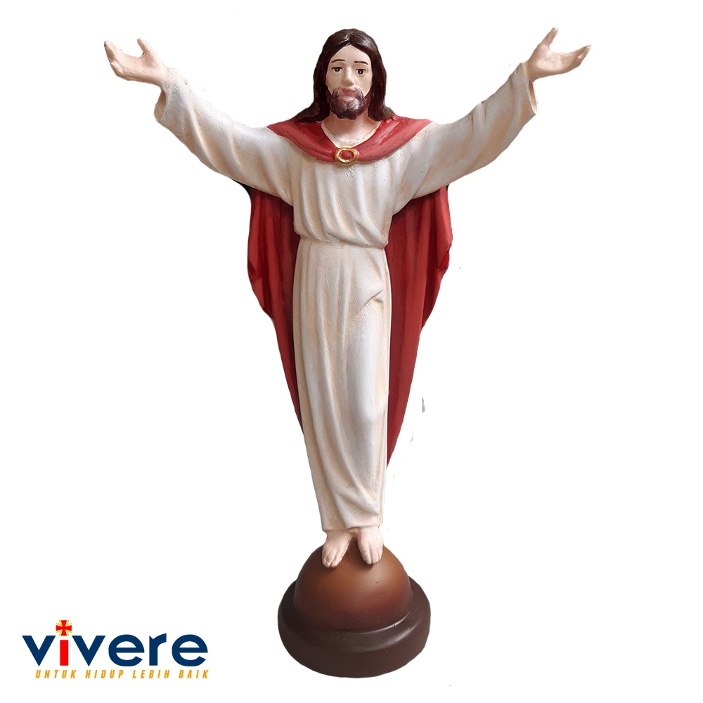 Patung Yesus Naik ke Surga 23 cm