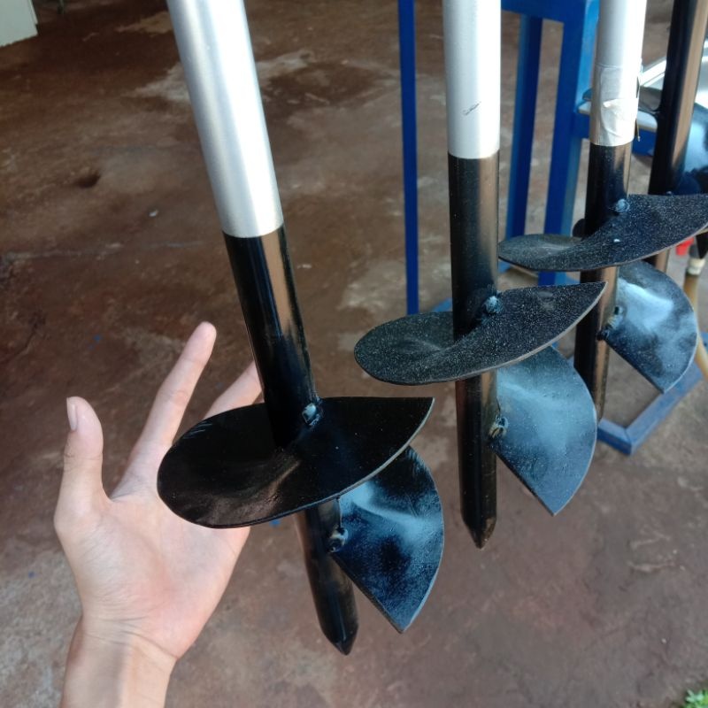 Bor Biopori Spiral ( ukuran diameter 10 cm ) , Bor tanah spiral