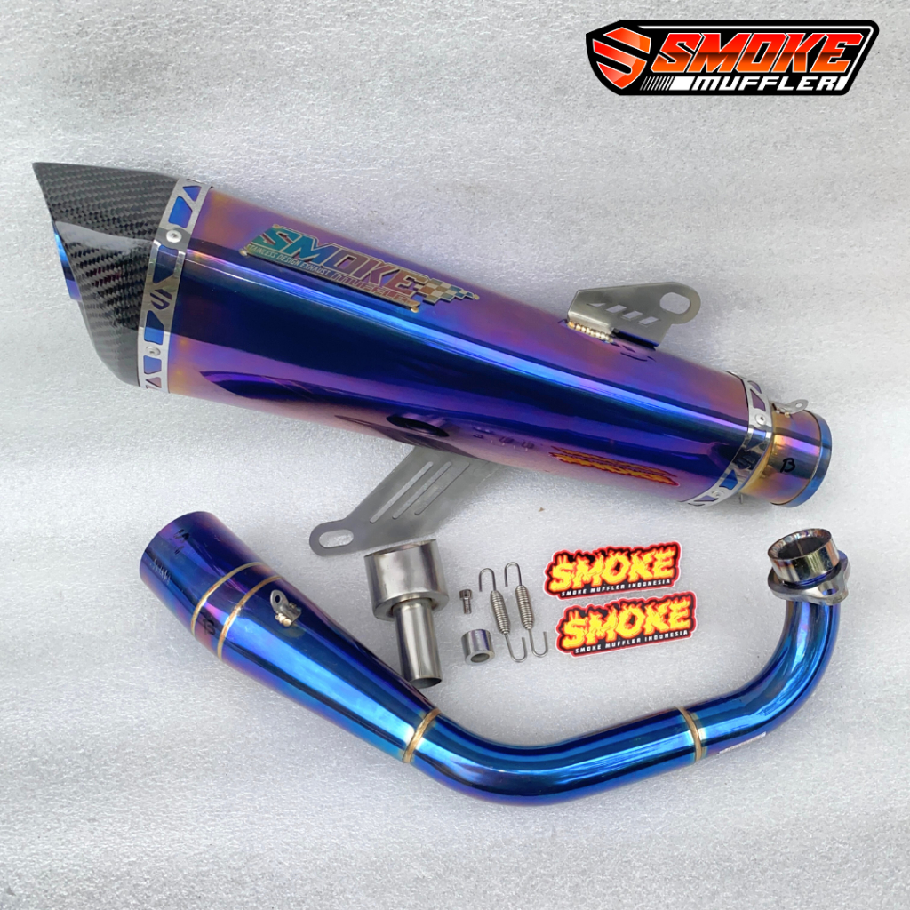 Knalpot XMAX 250/300 cc, Knalpot Racing XMAX New Xmax Old Smoke Muffler