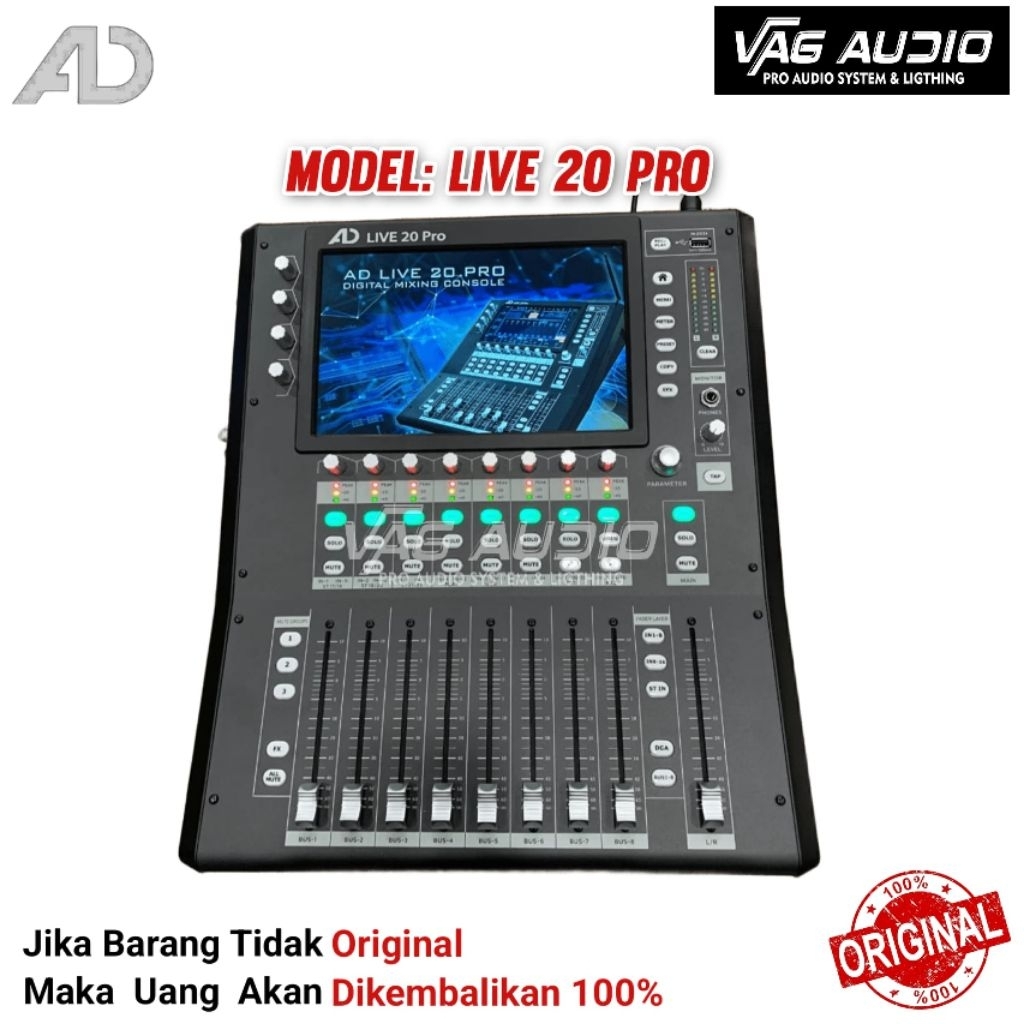 MIXER DIGITAL AD LIVE 20 PRO