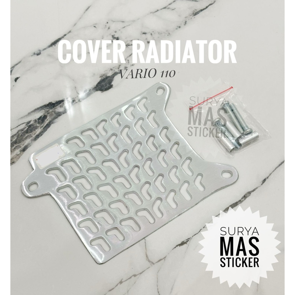 cover tutup radiator vario 110 techno motor