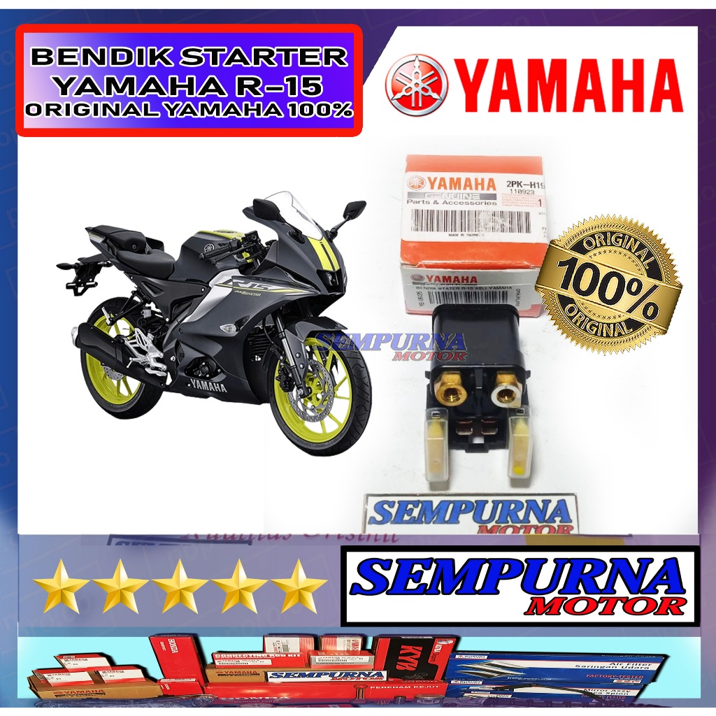 2PK-H1940-00 Bendik Stater R15 100% Original Yamaha Asli Ori YGP