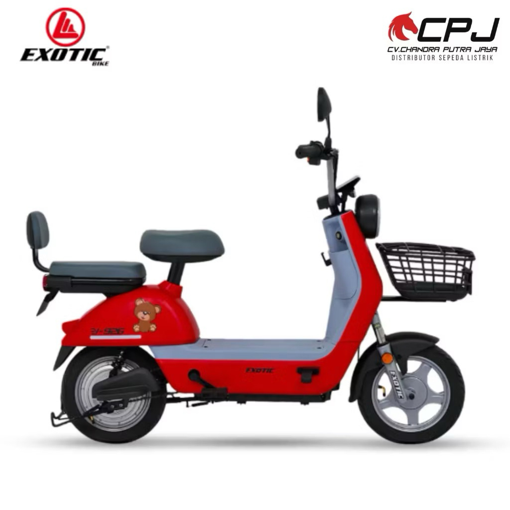 SEPEDA LISTRIK EXOTIC EV-926 KUALITAS GARANSI RESMI NEW 2025