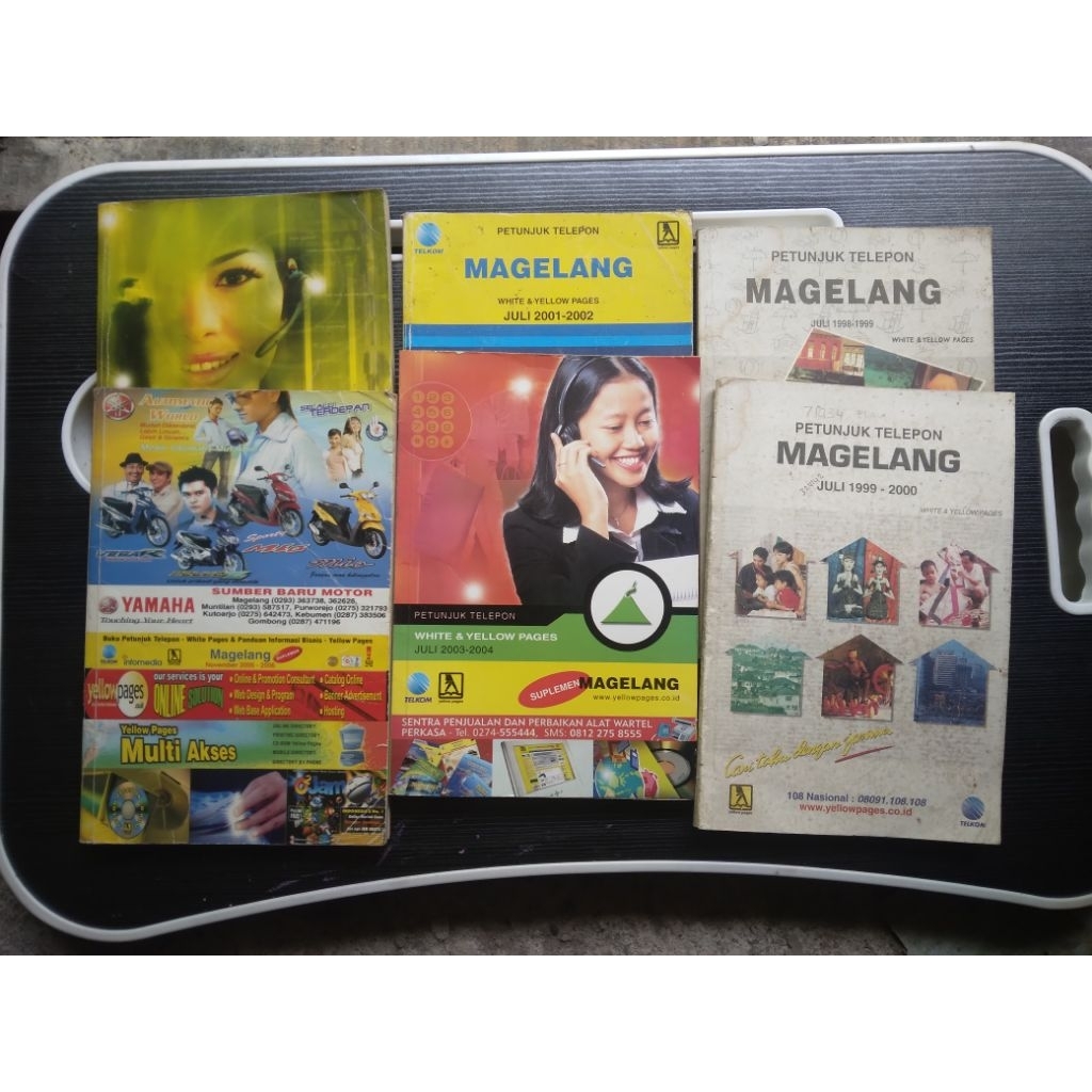 Buku Petunjuk Telepon , Buku telepon lawas