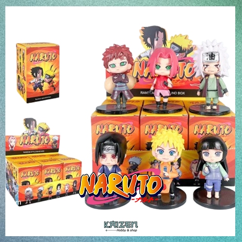 MAINAN ACTION FIGURE PAJANGAN NARUTO SASUKE KAKASHI JIRAIYA