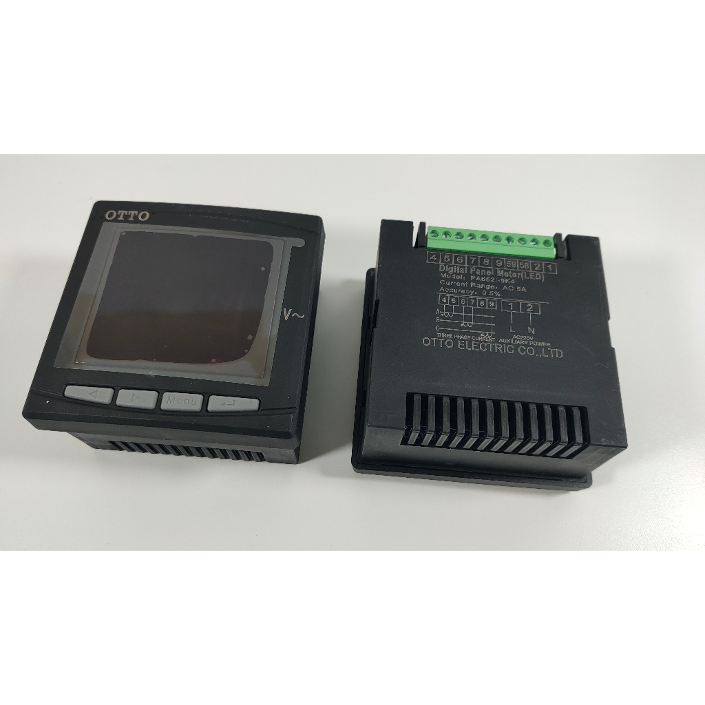 AMPERE METER DIGITAL 3P OTTO PA652I-9K4