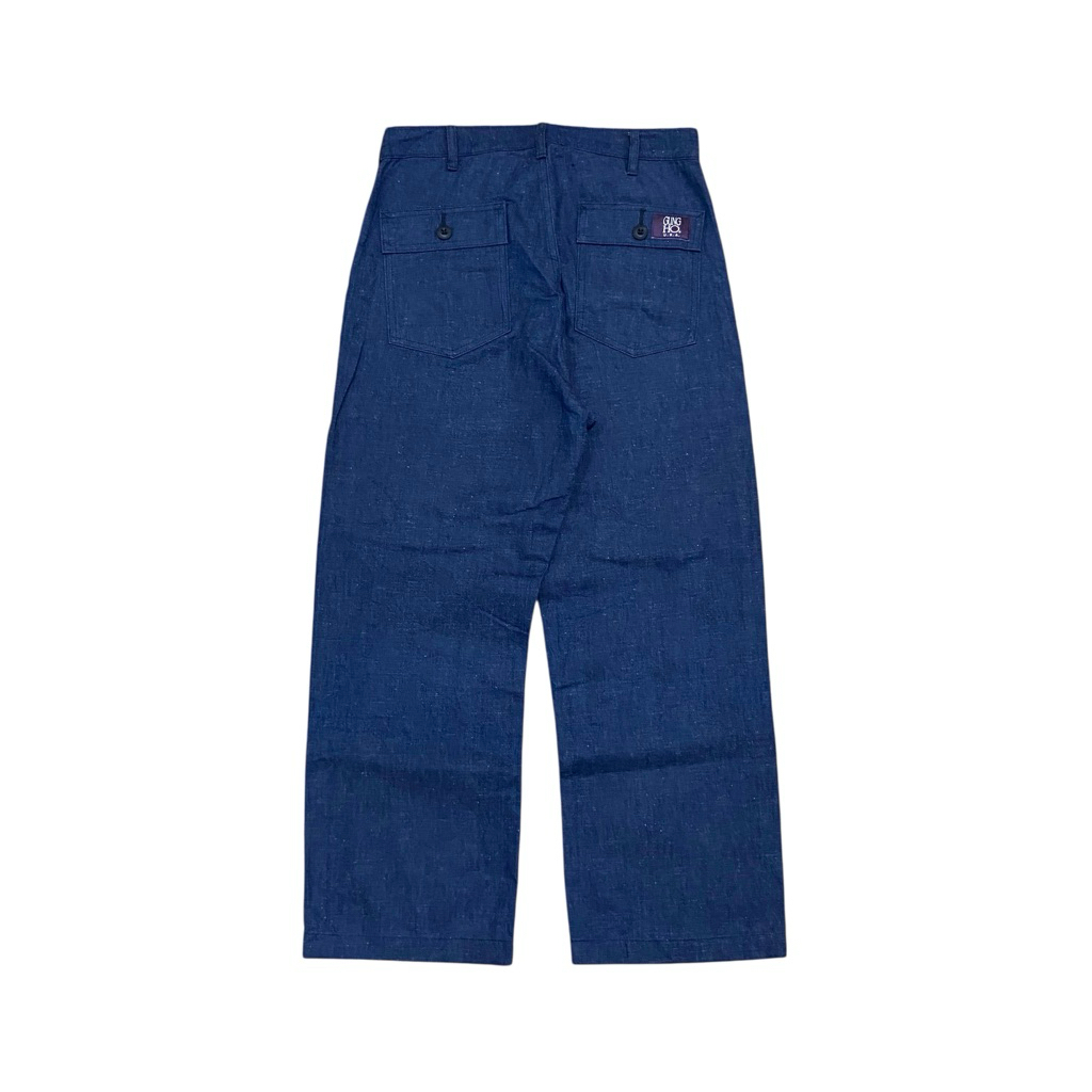Gung Ho Fatigue Pants - Denim