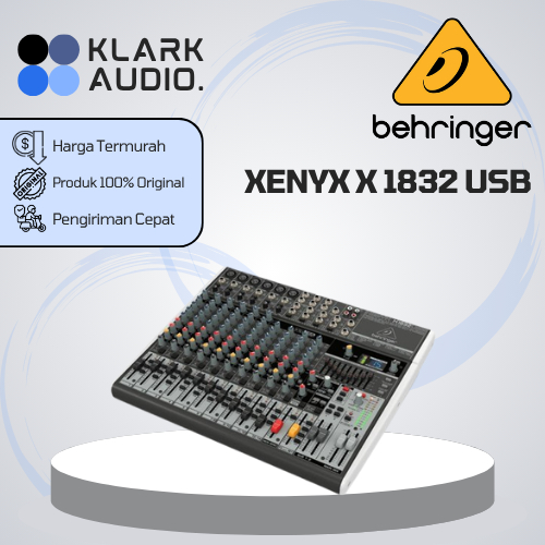 Behringer XENYX X1832USB / X 1832 USB / X1832 USB Mixer Audio ORIGINAL