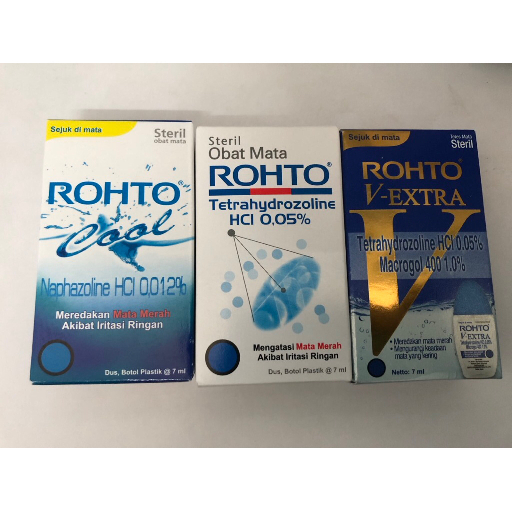Rohto / Rohto Cool / Rohto V - Extra / Obat Tetes Mata