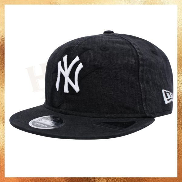 Topi New Era NY New York Yankees Denim Retro Crown Relaxed Heritage Fit 9FIFTY Original