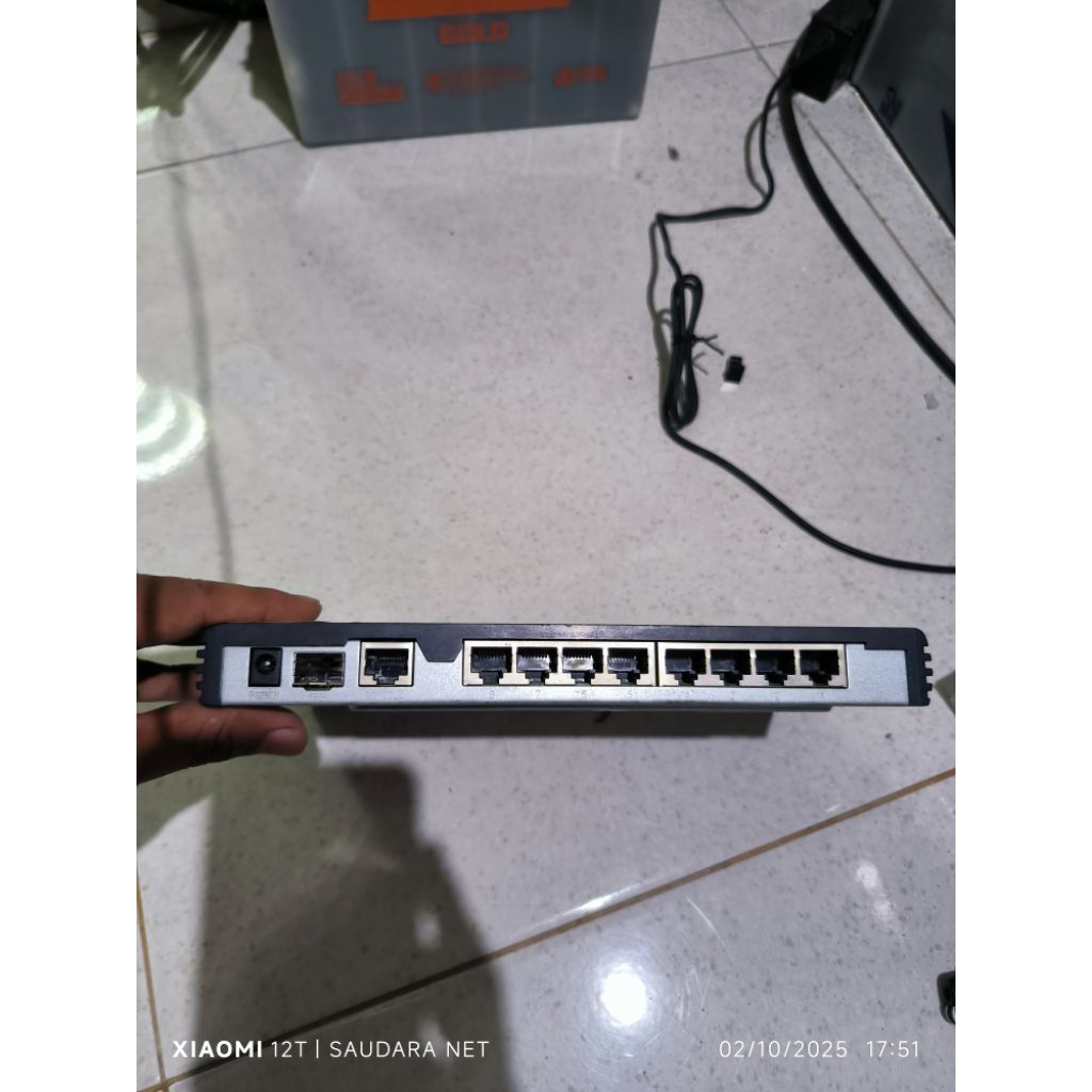 switch hub 3 com manageable 8 LAN 1 sfp port
