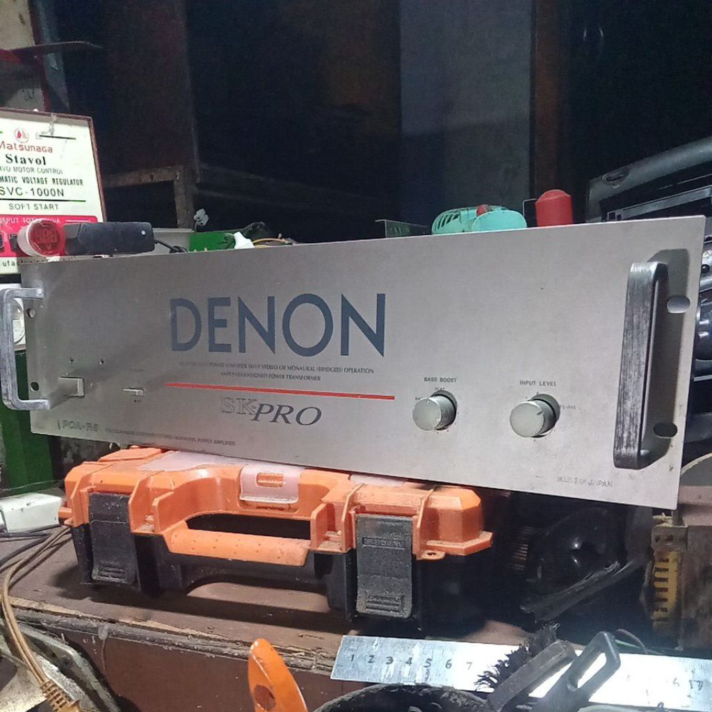 bok power amplifier/TOA/merk yg ada di foto