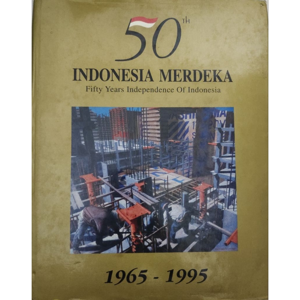 BUKU 50 TH INDONESIA MERDEKA BEKAS ORIGINAL